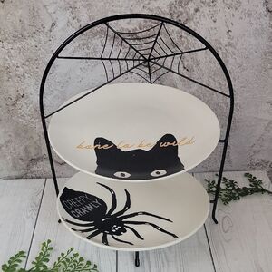 Place & Time By Joann Fabric Halloween Tiered Display Stand